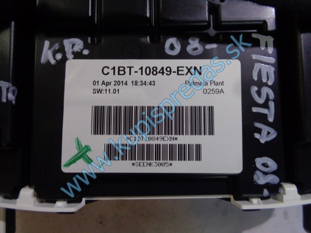 tachometer na ford fiestu mk7, 1,25, C1BT-10849-EXN